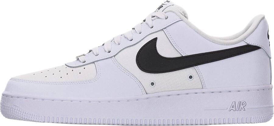 Nike Sportswear Sneakers laag 'Air Force 1 '07 LV8 Tech' zwart wit natuurwit - Foto 2
