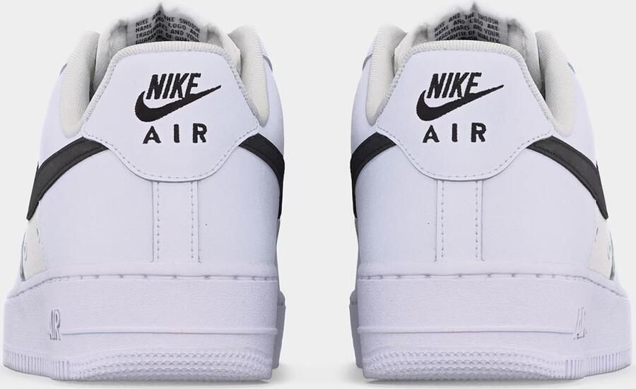 Nike Sportswear Sneakers laag 'Air Force 1 '07 LV8 Tech' zwart wit natuurwit - Foto 5