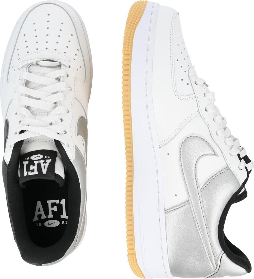 Nike Sportswear Sneakers laag 'AIR FORCE 1 '07 LV8' zwart wit - Foto 3