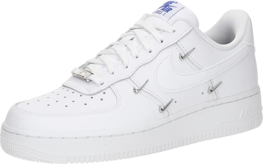 `Nike Air Force 1 LX White Metallic Swooshes Sneakers Unisex Wit - Foto 12