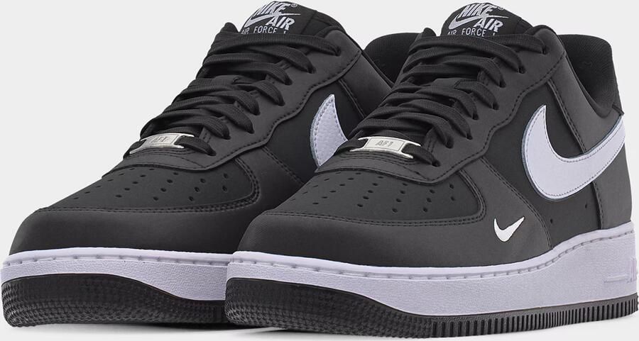 Nike Sportswear Sneakers laag 'AIR FORCE 1 '07 TECH ESS' zwart wit - Foto 5