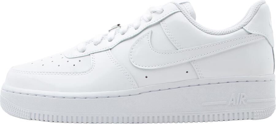 Nike Air Force 1 Low '07 Patent White Sneakers Unisex Wit - Foto 3