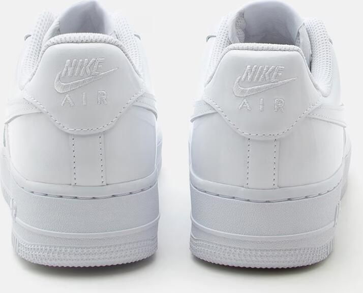 Nike Air Force 1 Low '07 Patent White Sneakers Unisex Wit - Foto 7