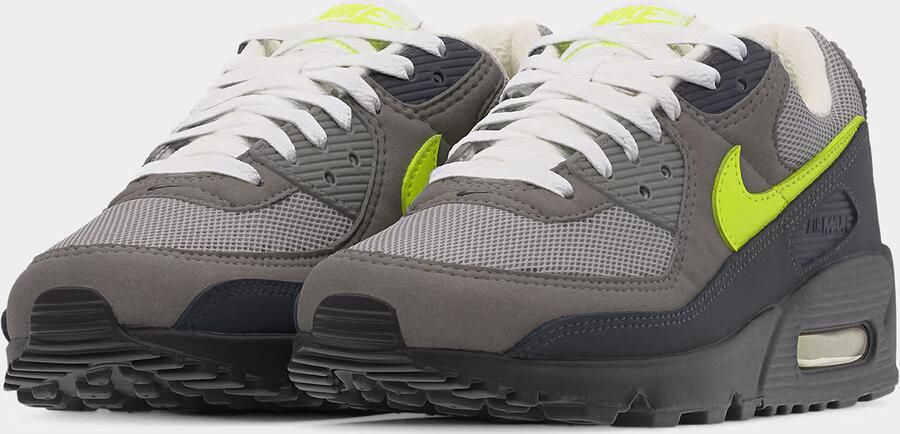 Nike Sportswear Sneakers laag 'Air Max 90' grijs donkergrijs lichtgroen - Foto 5