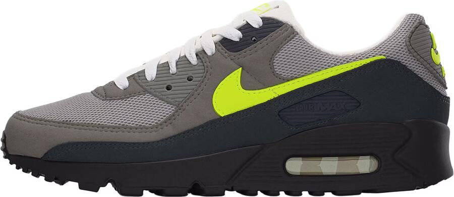 Nike Sportswear Sneakers laag 'Air Max 90' grijs donkergrijs lichtgroen - Foto 9
