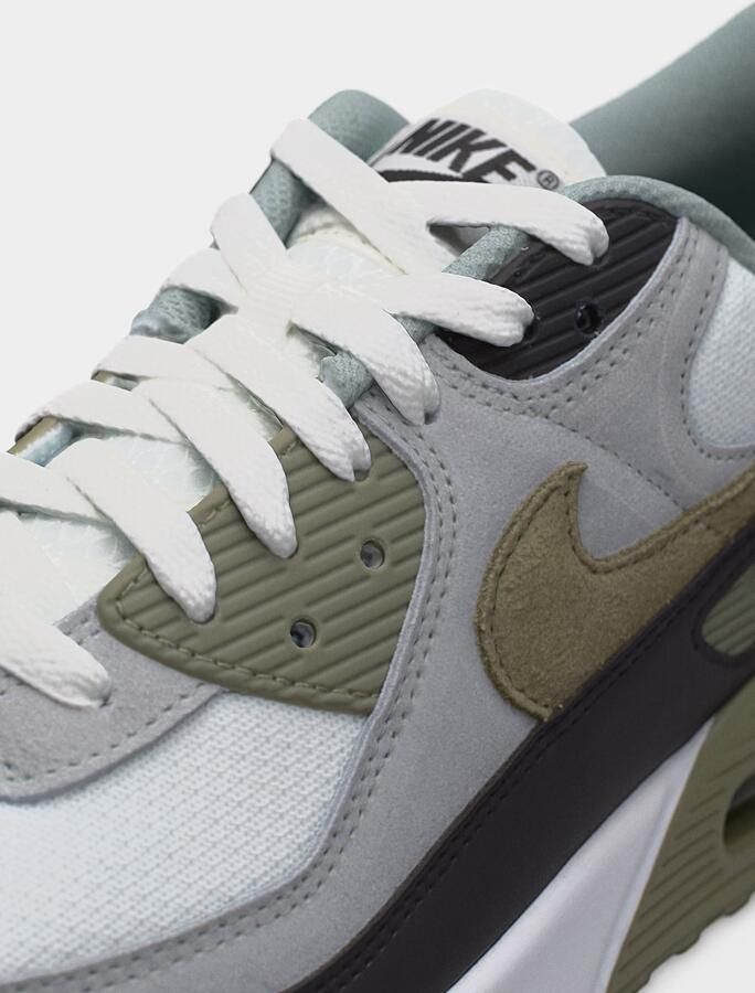 Nike Sportswear Sneakers laag 'AIR MAX 90' grijs olijfgroen zwart wit - Foto 6