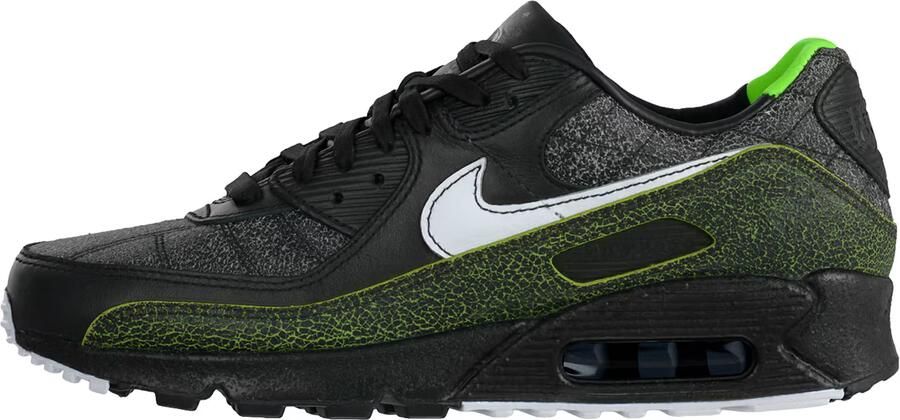 Nike Sportswear Sneakers laag 'AIR MAX 90' neongroen zwart zwart gemêleerd offwhite - Foto 2