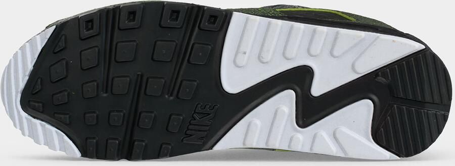 Nike Sportswear Sneakers laag 'AIR MAX 90' neongroen zwart zwart gemêleerd offwhite - Foto 6
