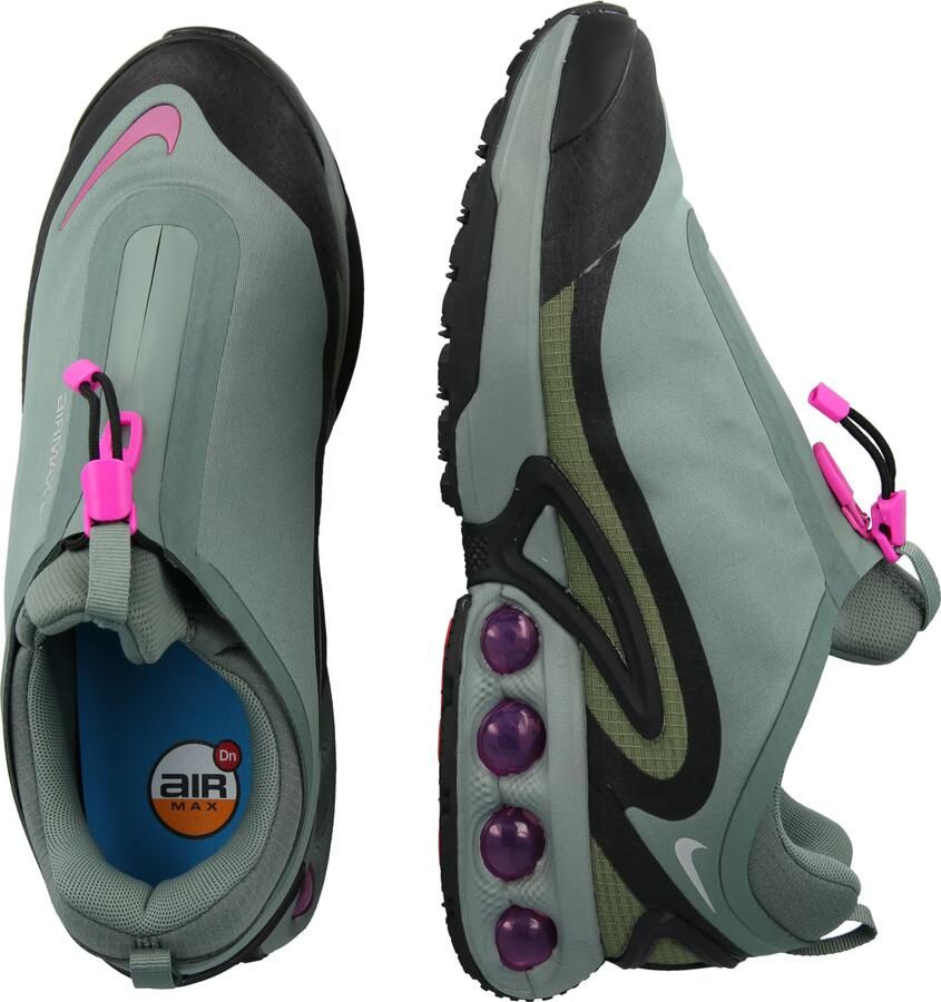 Nike Sportswear Sneakers laag 'AIR MAX DN ROAM' lichtgrijs groen donkerroze zwart - Foto 4