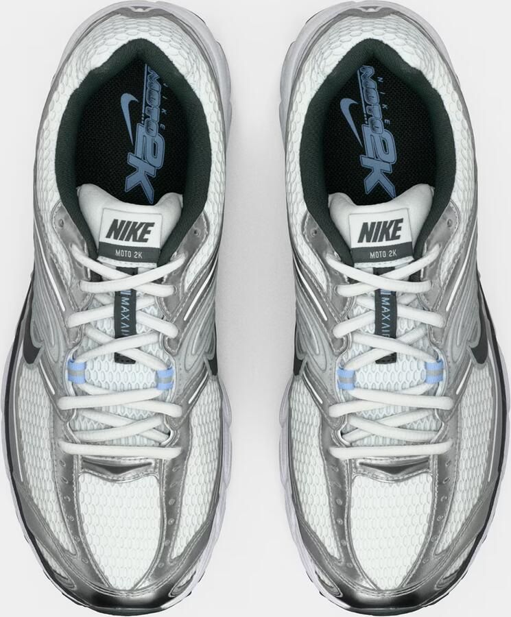 Nike Air Max Moto 2K Photon Dust Metallic Silver Light Smoke Grey Anthracite Grijs Zwart Air Max Lifestyle Heren Sneakers voor Mannen - Foto 3