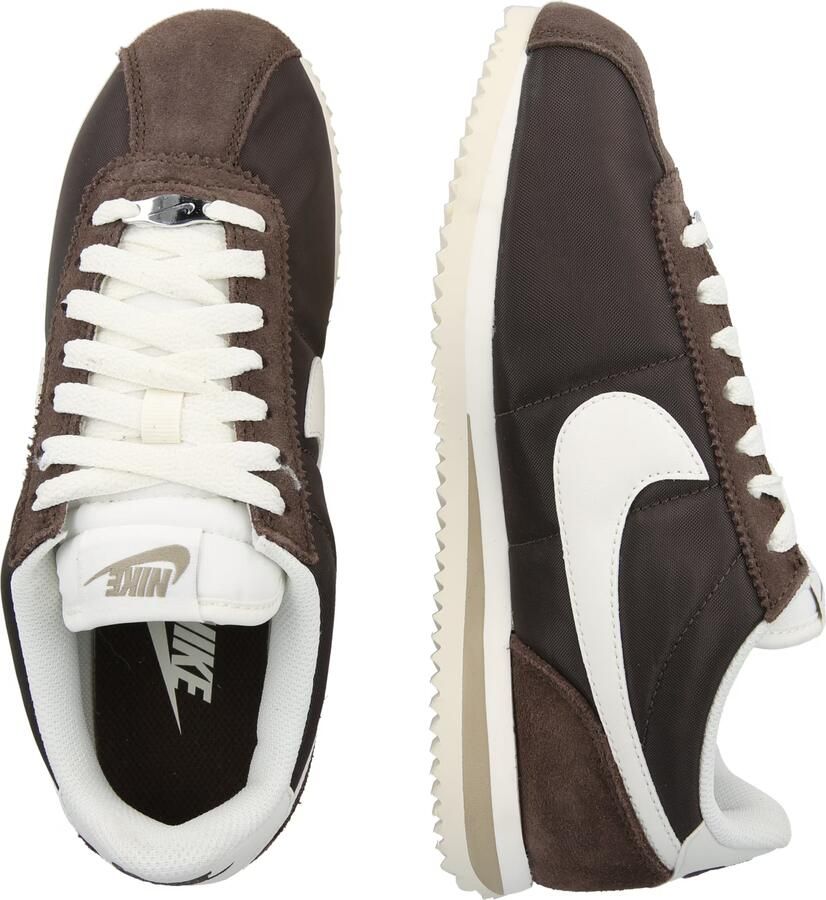 Nike Sportswear Sneakers laag 'CORTEZ' donkerbruin wit - Foto 4