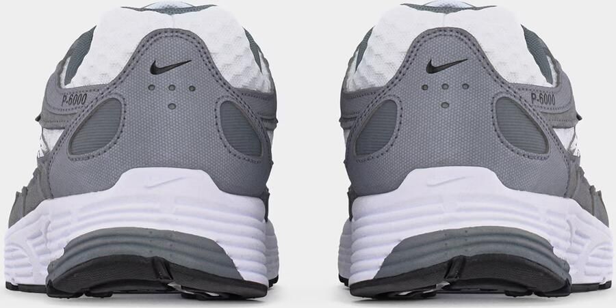 Nike P-6000 White Metallic Cool Grey Black Sneakers Unisex Zwart Wit Grijs - Foto 5