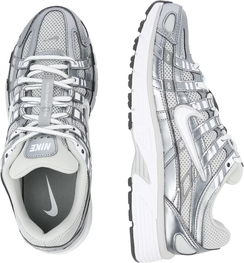 Nike Sportswear Sneakers laag 'P-6000' lichtgrijs zilver wit - Foto 8