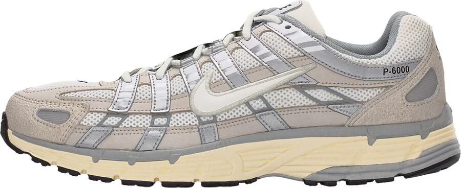 Nike Sportswear Sneakers laag 'P-6000' sand zilver wit - Foto 3
