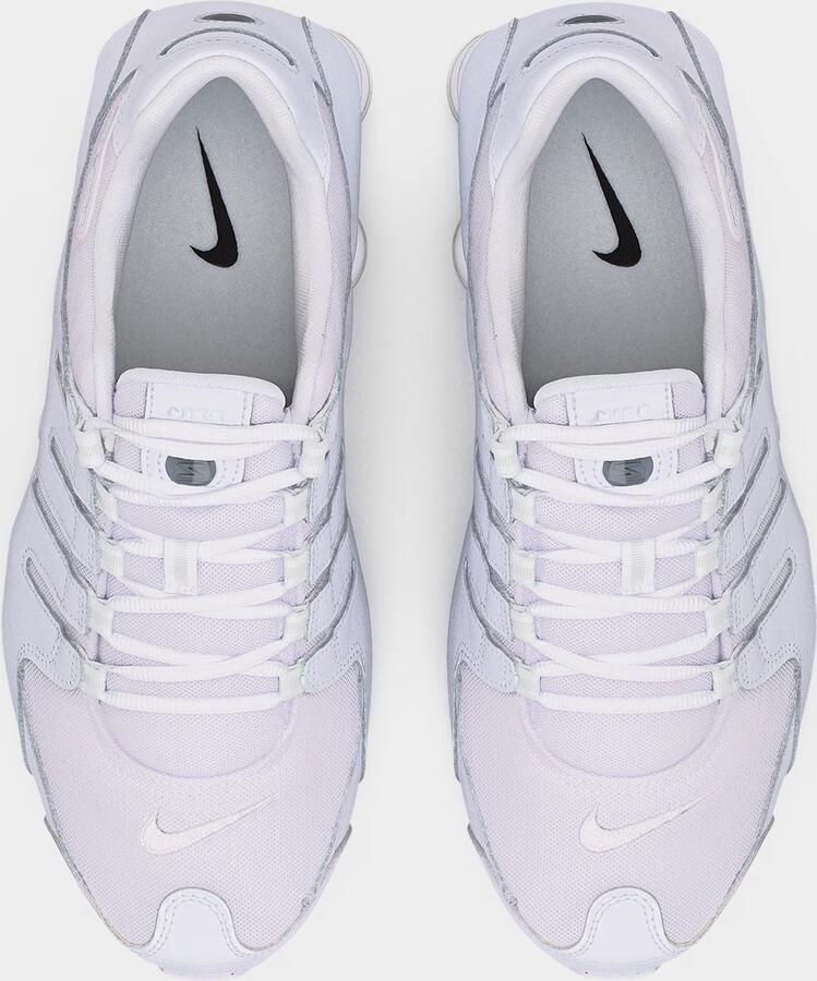 Nike Sportswear Sneakers laag 'SHOX NZ' zilvergrijs offwhite - Foto 3