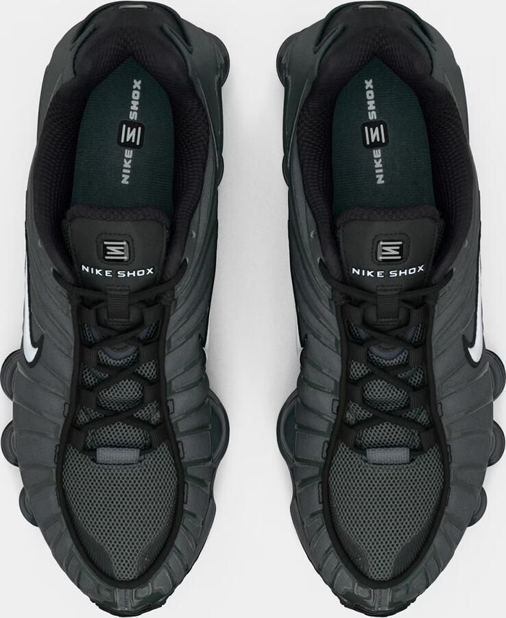 Nike Sportswear Sneakers laag 'SHOX TL SE' antraciet zwart wit - Foto 4