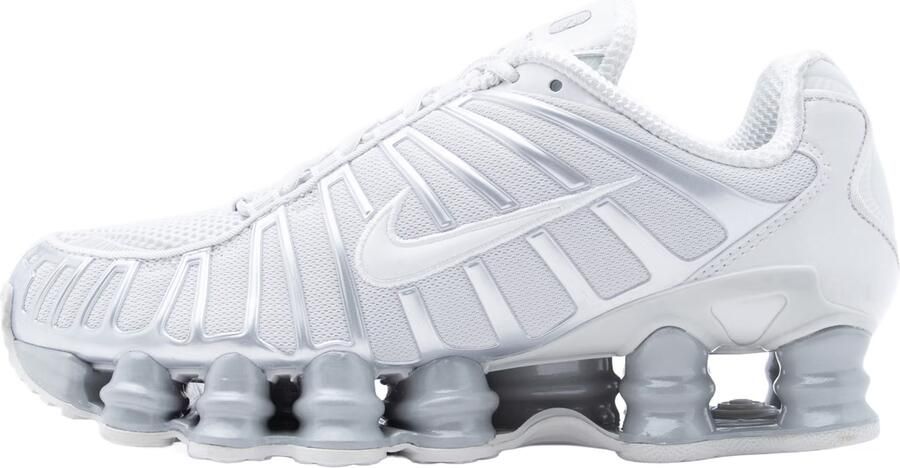 Nike Sportswear Sneakers laag 'Shox TL' zilvergrijs lichtgrijs wit - Foto 3