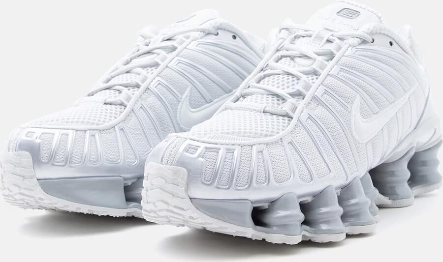 Nike Sportswear Sneakers laag 'Shox TL' zilvergrijs lichtgrijs wit - Foto 7