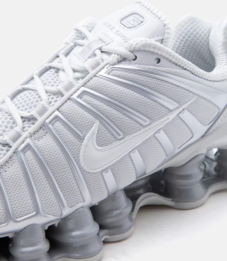 Nike Sportswear Sneakers laag 'Shox TL' zilvergrijs lichtgrijs wit - Foto 4