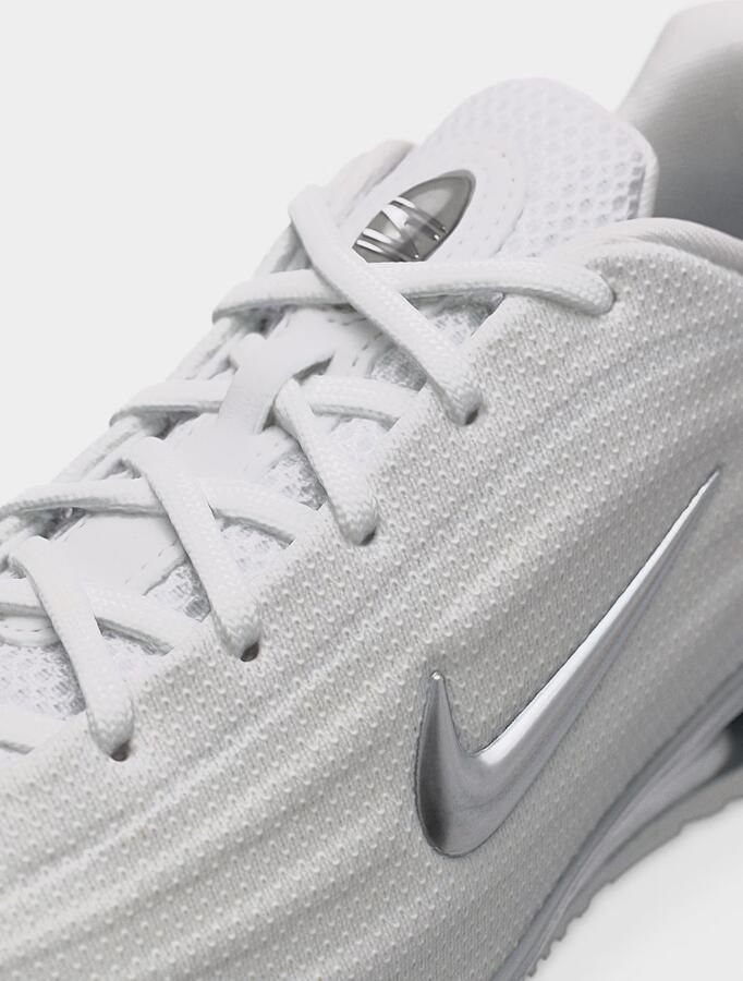 Nike Lage Sneakers Baskets shox z blanc argent métallique - Foto 3