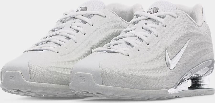 Nike Lage Sneakers Baskets shox z blanc argent métallique - Foto 6
