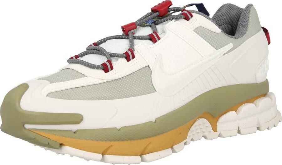 Nike Sportswear Sneakers laag 'Zoom Vomero Roam' ivoor grijs olijfgroen rood