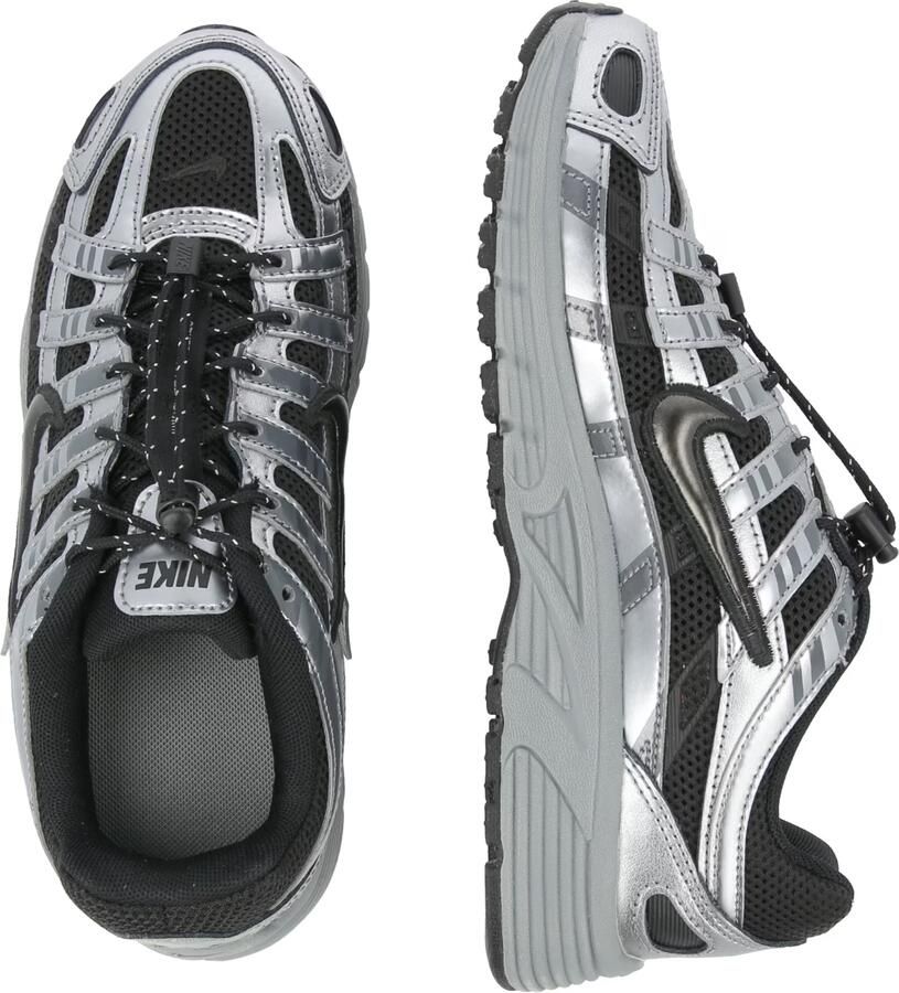 Nike Sportswear Sneakers 'P-6000' grijs zwart zilver - Foto 3