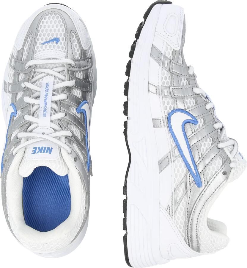 Nike Sportswear Sneakers 'P-6000' royal blue koningsblauw zilver wit - Foto 3