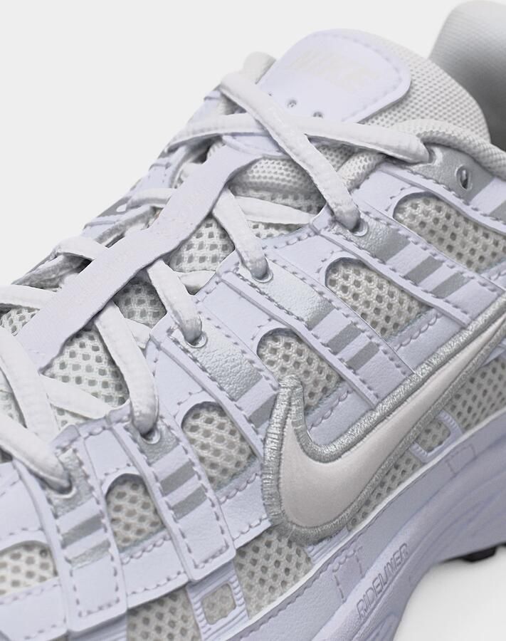 Nike Sportswear Sneakers 'P-6000' zilver platina wit offwhite - Foto 7