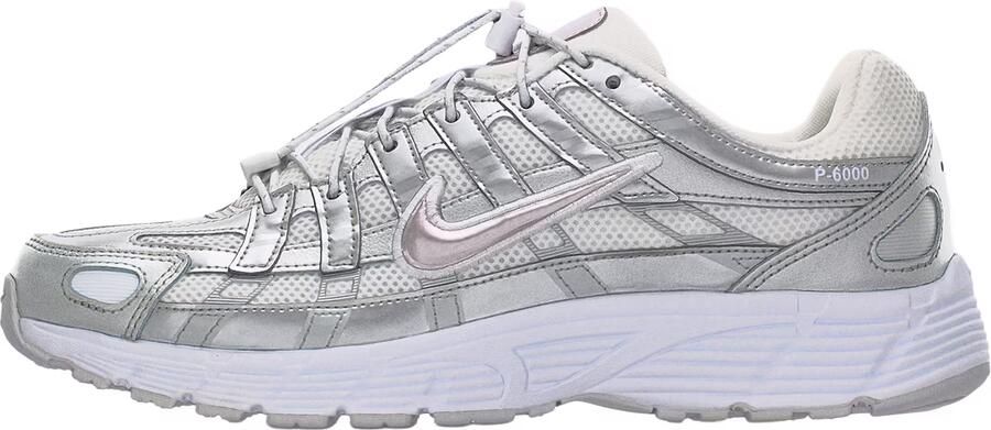 Nike Sportswear Sneakers 'P-6000' zilvergrijs zilver wit - Foto 5