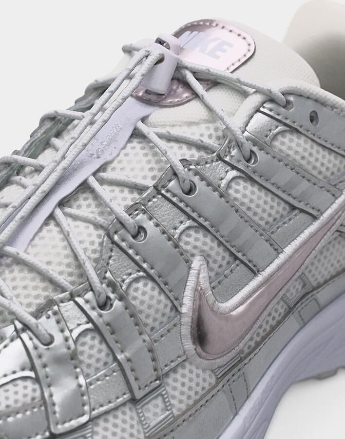 Nike Sportswear Sneakers 'P-6000' zilvergrijs zilver wit - Foto 7