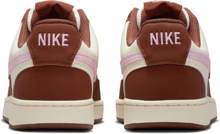 Nike Sportswear Sportschoen 'COURT VISION' mokka rosa wit - Foto 4