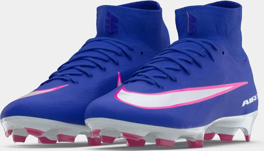 Nike High-top voetbalschoenen (stevige ondergrond) Mercurial Superfly 10 Pro Blauw- Heren Blauw - Foto 7