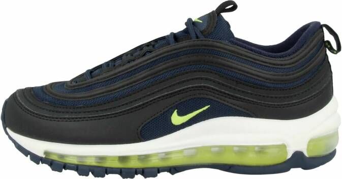 Nike Air Max 97 (GS) sneakers donkerblauw limegroen