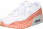 Nike Air Max 90 LTR Wit Roze Dames Sneaker DM0956 - Thumbnail 3