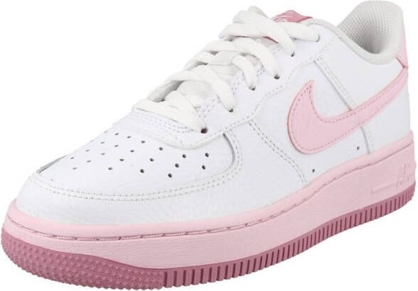Nike Air Force 1 (gs) Basketball Schoenen white pink foam ele tal pink maat: 38.5 beschikbare maaten:38.5 - Foto 4