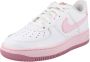 Nike Air Force 1 (gs) Basketball Schoenen white pink foam ele tal pink maat: 38.5 beschikbare maaten:38.5 - Thumbnail 4