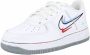 Nike Air Force 1 Low Sneakers White Green Spark - Thumbnail 2