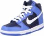 Nike Dunk Hoog Unisex Sneaker Blauw Doos Zonder Deksel - Thumbnail 2