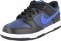 Nike dunk low Dunk Low (GS) Midnight Navy Game Royal Black Sneakers Unisex Blauw Zwart Wit - Thumbnail 3