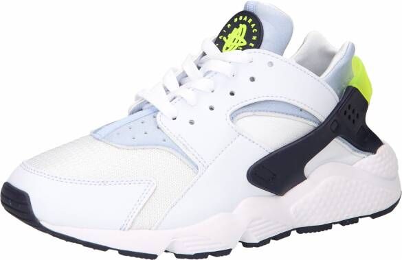 Nike Air Huarache sneakers wit donkerblauw geel - Foto 6