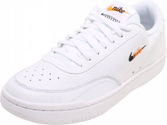 Nike Court Vintage Premium Dames Sneakers White Black-Total Orange - Foto 5