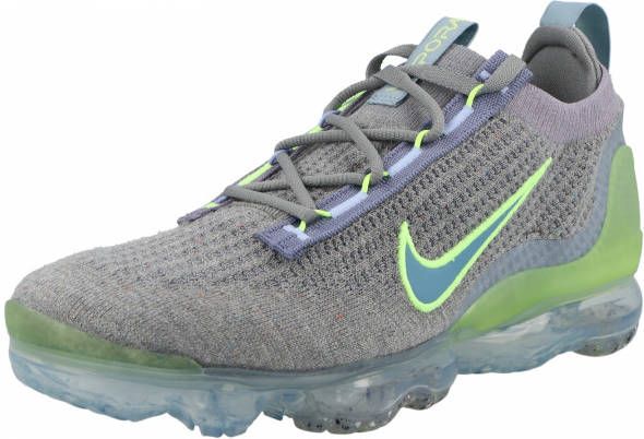 Nike Air VaporMax 2021 FK Herenschoen Particle Grey Aluminium Light Liquid Lime Barely Grey Heren - Foto 3