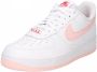 Nike Air force 1 '07 VT Sneakers Unisex Wit Roze Leer - Thumbnail 3