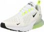 Nike Air Max 270 Dames Sneakers Sportschoenen Schoenen Wit-Grün AH6789 - Thumbnail 5