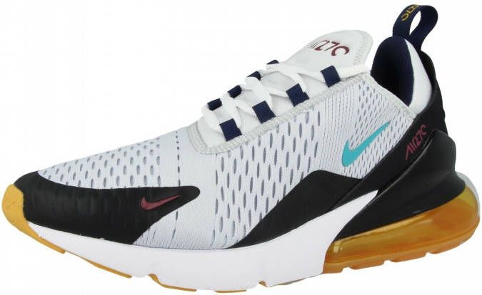 Nike Air Max 270 Herenschoen Pure Platinum Black Team Red Oracle Aqua Heren - Foto 2