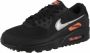 Nike Air Max 90 Heren Black Total Orange Reflect Silver - Thumbnail 3