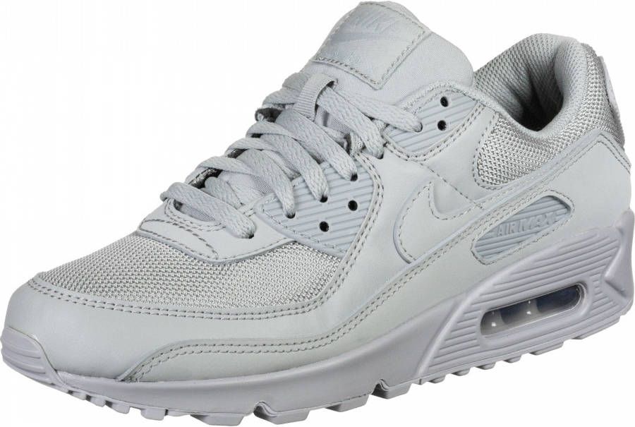 Nike Air Max 90 Heren Wolf Grey Black White Black- Heren Wolf Grey Black White Black - Foto 13