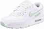 Nike Air Max 90(W) Dames Sneakers Sport Casual Schoenen Wit DH5720 - Thumbnail 1