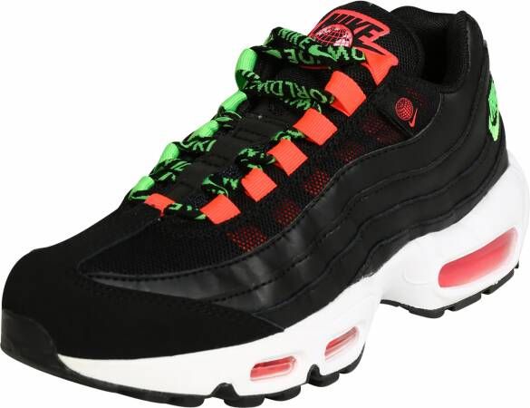 Nike Air Max 95 Dames Black Flash Crimson White Green Strike Dames